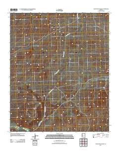 Centennial Wash Arizona Historical topographic map, 1:24000 scale, 7.5 X 7.5 Minute, Year 2011
