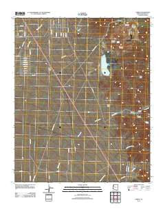 Cerbat Arizona Historical topographic map, 1:24000 scale, 7.5 X 7.5 Minute, Year 2011
