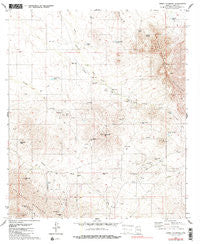 Cerro Colorado Arizona Historical topographic map, 1:24000 scale, 7.5 X 7.5 Minute, Year 1979