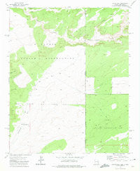 Chafin Well Arizona Historical topographic map, 1:24000 scale, 7.5 X 7.5 Minute, Year 1971