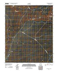 Chafin Well Arizona Historical topographic map, 1:24000 scale, 7.5 X 7.5 Minute, Year 2010
