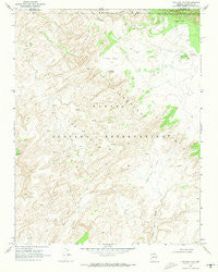 Chaiyahi Flat Arizona Historical topographic map, 1:24000 scale, 7.5 X 7.5 Minute, Year 1970