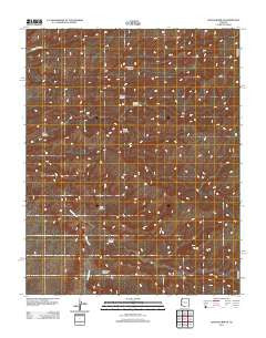 Chaiyahi Rim SE Arizona Historical topographic map, 1:24000 scale, 7.5 X 7.5 Minute, Year 2011