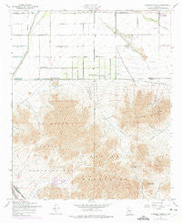 Chandler Heights Arizona Historical topographic map, 1:24000 scale, 7.5 X 7.5 Minute, Year 1956