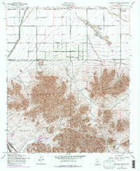 Chandler Heights Arizona Historical topographic map, 1:24000 scale, 7.5 X 7.5 Minute, Year 1956