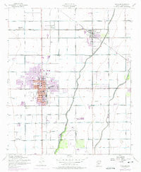 Chandler Arizona Historical topographic map, 1:24000 scale, 7.5 X 7.5 Minute, Year 1952