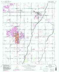 Chandler Arizona Historical topographic map, 1:24000 scale, 7.5 X 7.5 Minute, Year 1952