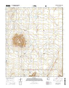 Chevelon Butte Arizona Current topographic map, 1:24000 scale, 7.5 X 7.5 Minute, Year 2014