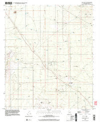 Chief Butte Arizona Historical topographic map, 1:24000 scale, 7.5 X 7.5 Minute, Year 1996