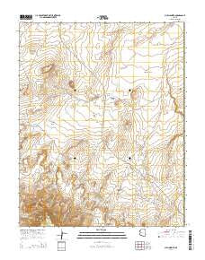 Chilchinbito Arizona Current topographic map, 1:24000 scale, 7.5 X 7.5 Minute, Year 2014