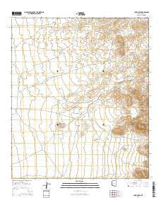 Chiuli Shaik Arizona Current topographic map, 1:24000 scale, 7.5 X 7.5 Minute, Year 2014