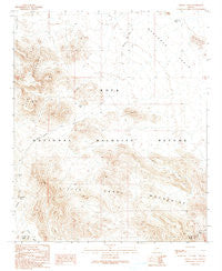 Cholla Tank Arizona Historical topographic map, 1:24000 scale, 7.5 X 7.5 Minute, Year 1990
