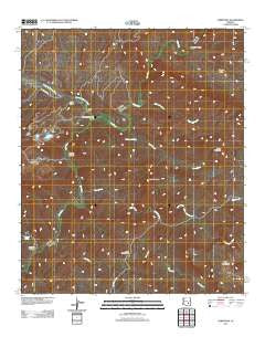 Christmas Arizona Historical topographic map, 1:24000 scale, 7.5 X 7.5 Minute, Year 2011