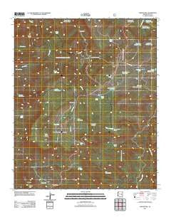 Chrysotile Arizona Historical topographic map, 1:24000 scale, 7.5 X 7.5 Minute, Year 2011