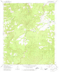 Chrysotile Arizona Historical topographic map, 1:24000 scale, 7.5 X 7.5 Minute, Year 1966
