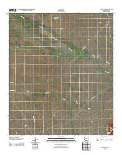 Chukut Kuk Arizona Historical topographic map, 1:24000 scale, 7.5 X 7.5 Minute, Year 2011