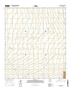 Chukut Kuk Arizona Current topographic map, 1:24000 scale, 7.5 X 7.5 Minute, Year 2014