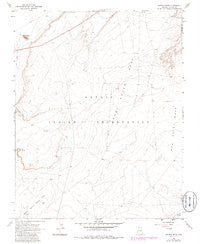 Church Rock Arizona Historical topographic map, 1:24000 scale, 7.5 X 7.5 Minute, Year 1968