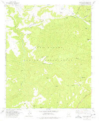 Cibecue Peak Arizona Historical topographic map, 1:24000 scale, 7.5 X 7.5 Minute, Year 1978