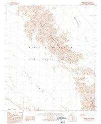 Cipriano Pass Arizona Historical topographic map, 1:24000 scale, 7.5 X 7.5 Minute, Year 1990