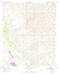 Clark Ranch Arizona Historical topographic map, 1:24000 scale, 7.5 X 7.5 Minute, Year 1948