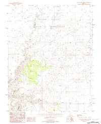 Clear Water Spring Arizona Historical topographic map, 1:24000 scale, 7.5 X 7.5 Minute, Year 1988