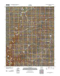Clear Water Spring Arizona Historical topographic map, 1:24000 scale, 7.5 X 7.5 Minute, Year 2011