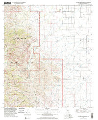 Cochise Stronghold Arizona Historical topographic map, 1:24000 scale, 7.5 X 7.5 Minute, Year 1996
