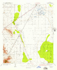 Cochise Arizona Historical topographic map, 1:62500 scale, 15 X 15 Minute, Year 1943
