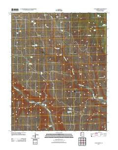 Cold Spring Arizona Historical topographic map, 1:24000 scale, 7.5 X 7.5 Minute, Year 2011