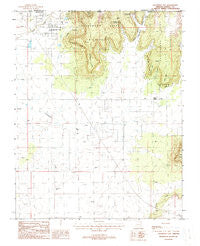 Colorado City Arizona Historical topographic map, 1:24000 scale, 7.5 X 7.5 Minute, Year 1988