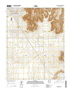 Colorado City Arizona Current topographic map, 1:24000 scale, 7.5 X 7.5 Minute, Year 2014