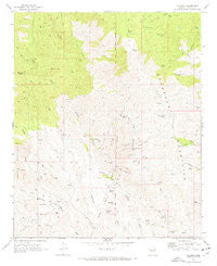 Columbia Arizona Historical topographic map, 1:24000 scale, 7.5 X 7.5 Minute, Year 1969