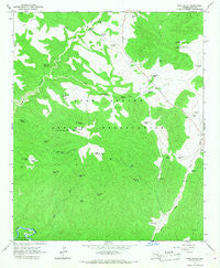 Cone Butte Arizona Historical topographic map, 1:24000 scale, 7.5 X 7.5 Minute, Year 1966