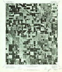 Coolidge Arizona Historical topographic map, 1:24000 scale, 7.5 X 7.5 Minute, Year 1971