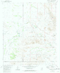 Copperosity Hills Arizona Historical topographic map, 1:24000 scale, 7.5 X 7.5 Minute, Year 1981