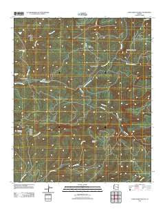 Corn Creek Plateau Arizona Historical topographic map, 1:24000 scale, 7.5 X 7.5 Minute, Year 2011