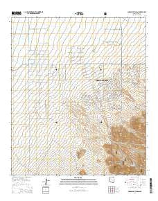 Corona De Tucson Arizona Current topographic map, 1:24000 scale, 7.5 X 7.5 Minute, Year 2014