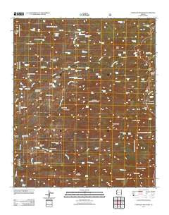 Coronado Mountain Arizona Historical topographic map, 1:24000 scale, 7.5 X 7.5 Minute, Year 2011