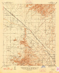 Cortaro Arizona Historical topographic map, 1:62500 scale, 15 X 15 Minute, Year 1947