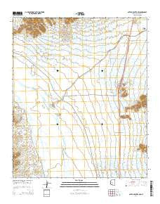 Cotton Center NW Arizona Current topographic map, 1:24000 scale, 7.5 X 7.5 Minute, Year 2014