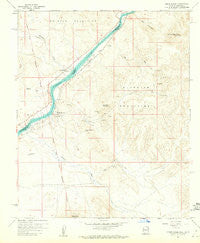 Cross Roads California Historical topographic map, 1:24000 scale, 7.5 X 7.5 Minute, Year 1959