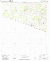 Cumero Mtn Arizona Historical topographic map, 1:24000 scale, 7.5 X 7.5 Minute, Year 1979