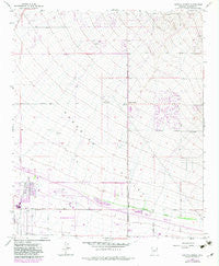 Currys Corner Arizona Historical topographic map, 1:24000 scale, 7.5 X 7.5 Minute, Year 1964