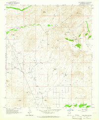 Daisy Mountain Arizona Historical topographic map, 1:24000 scale, 7.5 X 7.5 Minute, Year 1964