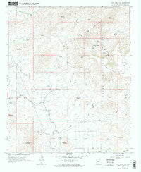 Daisy Mountain Arizona Historical topographic map, 1:24000 scale, 7.5 X 7.5 Minute, Year 1964