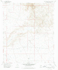 Date Creek Ranch NW Arizona Historical topographic map, 1:24000 scale, 7.5 X 7.5 Minute, Year 1967
