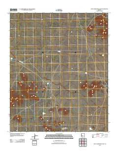 Date Creek Ranch SE Arizona Historical topographic map, 1:24000 scale, 7.5 X 7.5 Minute, Year 2011