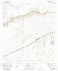 Dateland Arizona Historical topographic map, 1:24000 scale, 7.5 X 7.5 Minute, Year 1965