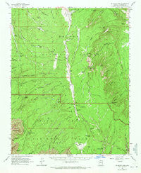 De Motte Park Arizona Historical topographic map, 1:62500 scale, 15 X 15 Minute, Year 1962